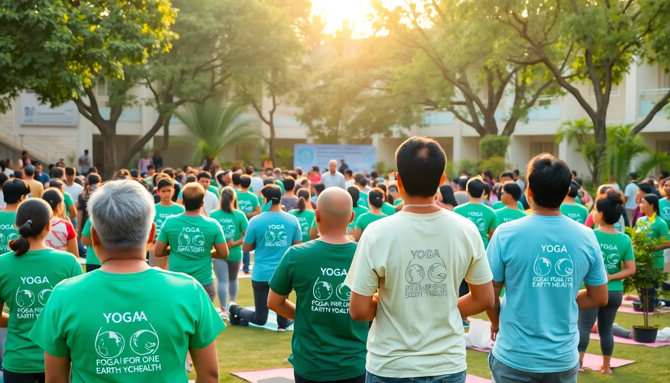 International Yoga Day Celebrated by NIFT Gandhinagar with Enthusiasm