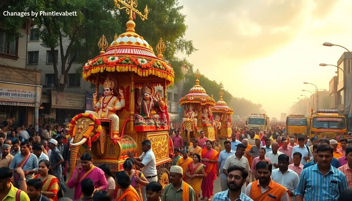Joyous Celebrations Mark the 148th Ahmedabad Jagannath Rath Yatra