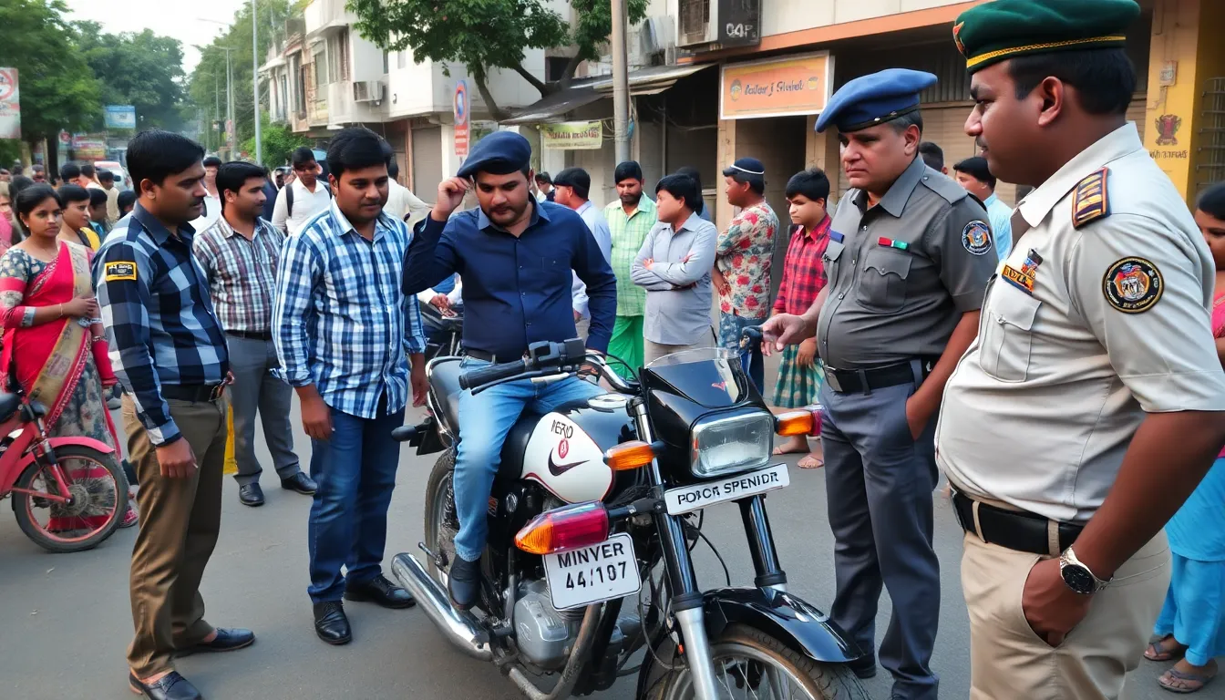 Kalol Police Solve Multiple Motorcycle Theft Cases