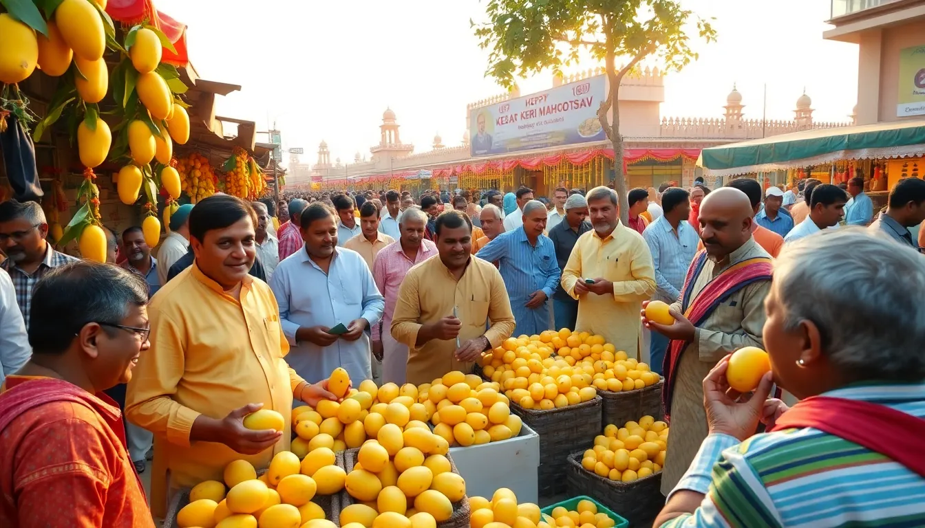 Kesar Keri Mahotsav Sets Record Sales in Ahmedabad