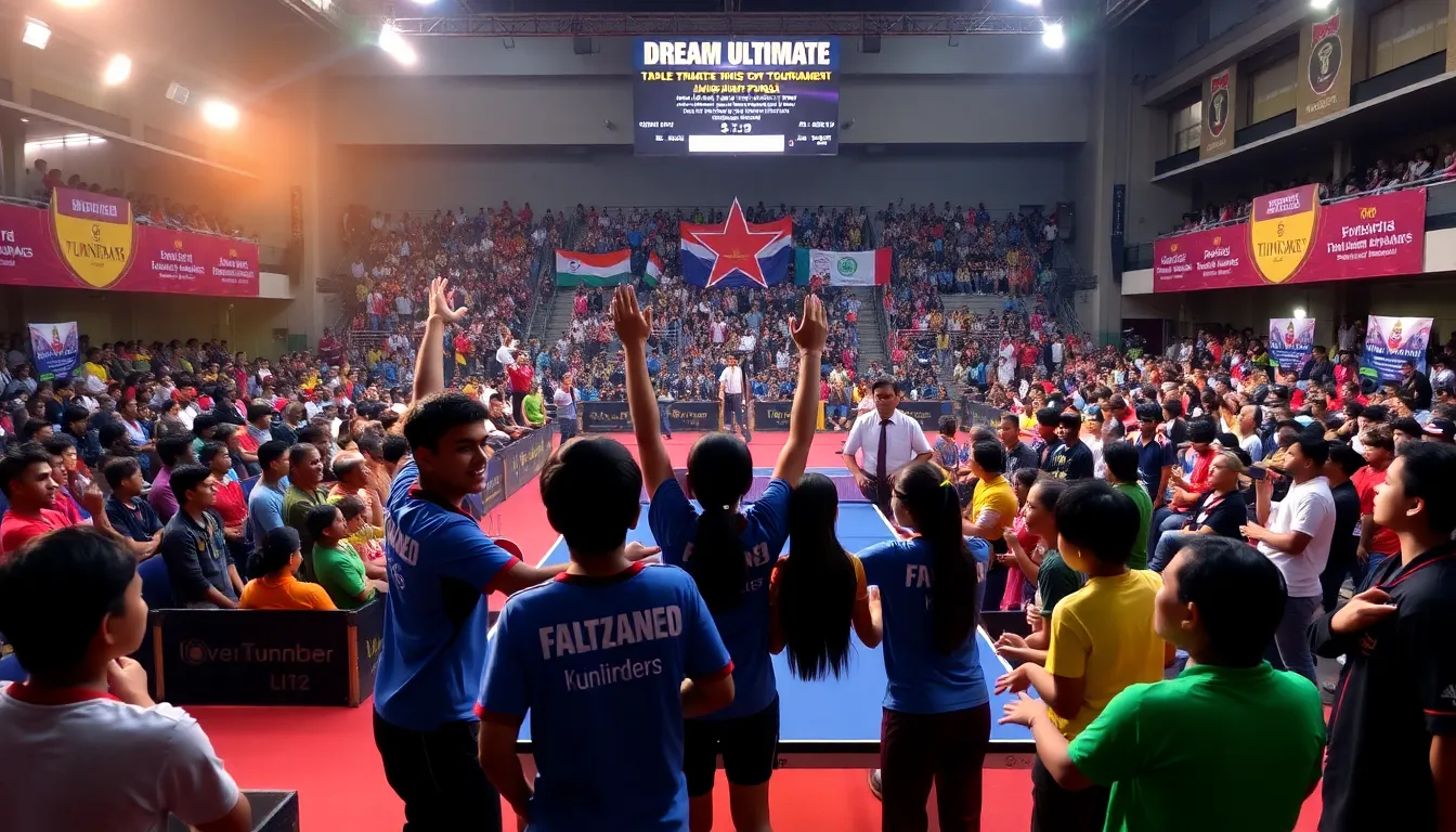 Kolkata Thunders Win Dream Ultimate Table Tennis Juniors Season 1