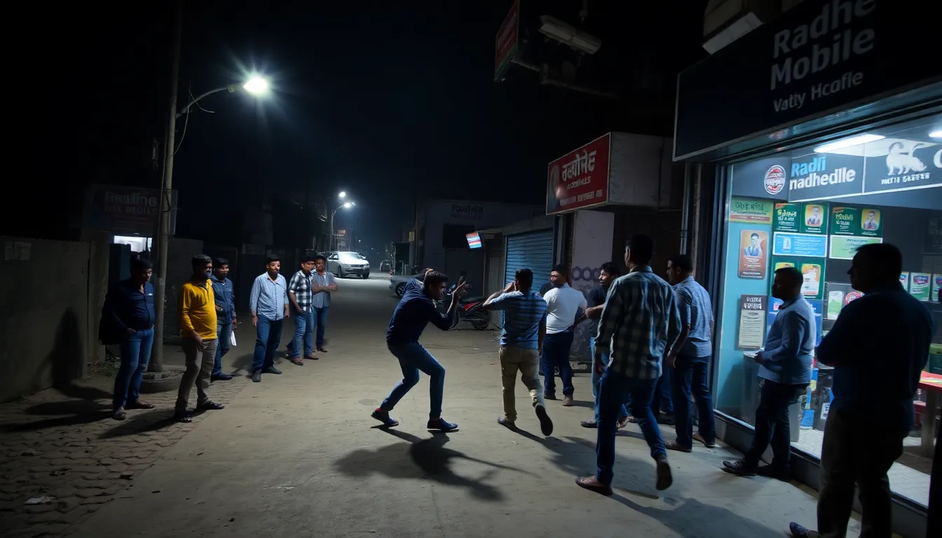 Mobile Shop Owner Attacked Over Extortion Demands in Ahmedabad