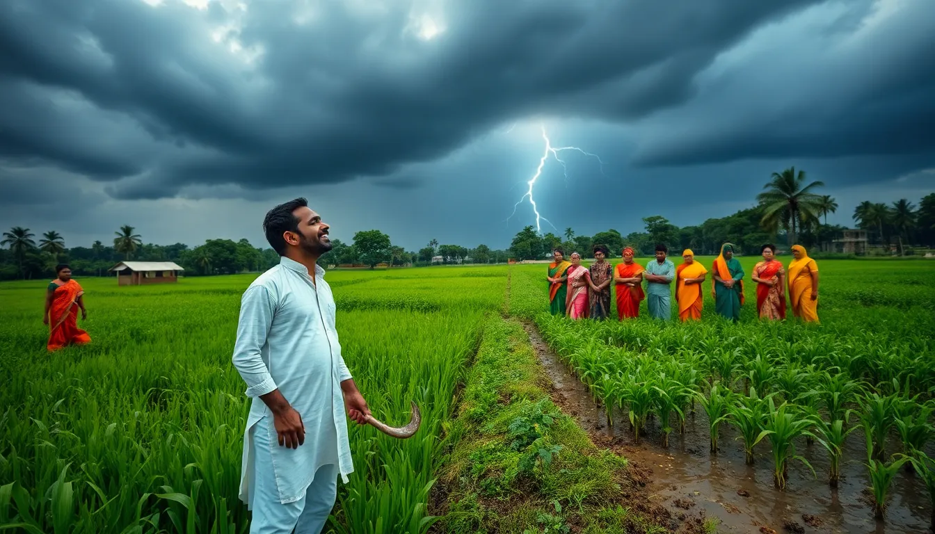 Monsoon Arrives in South Gujarat Bringing Relief to Farmers