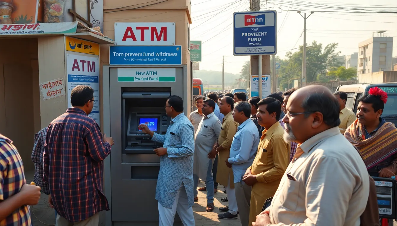 New ATM Feature for Provident Fund Withdrawals in Gujarat