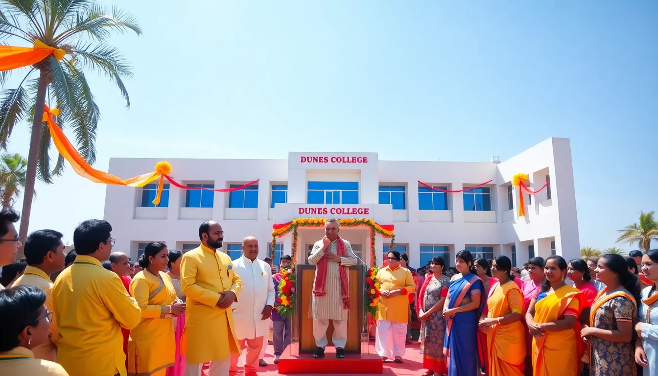 New Dunes College Inaugurated in Gandhidham, Kutch