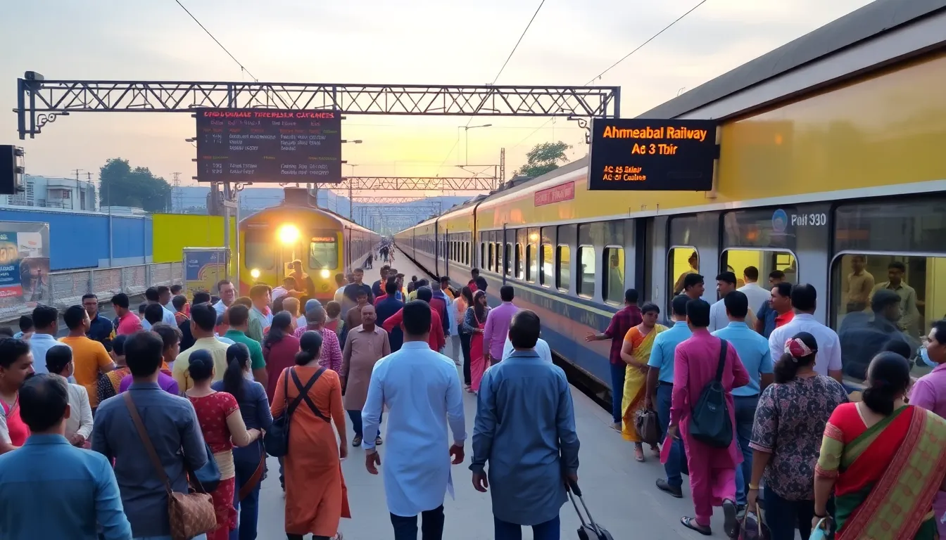 New Special Trains from Ahmedabad to Mumbai and Delhi