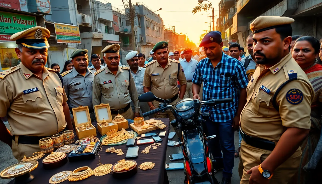 Palanpur Police Solve Six Burglary Cases, Arrest Two Suspects