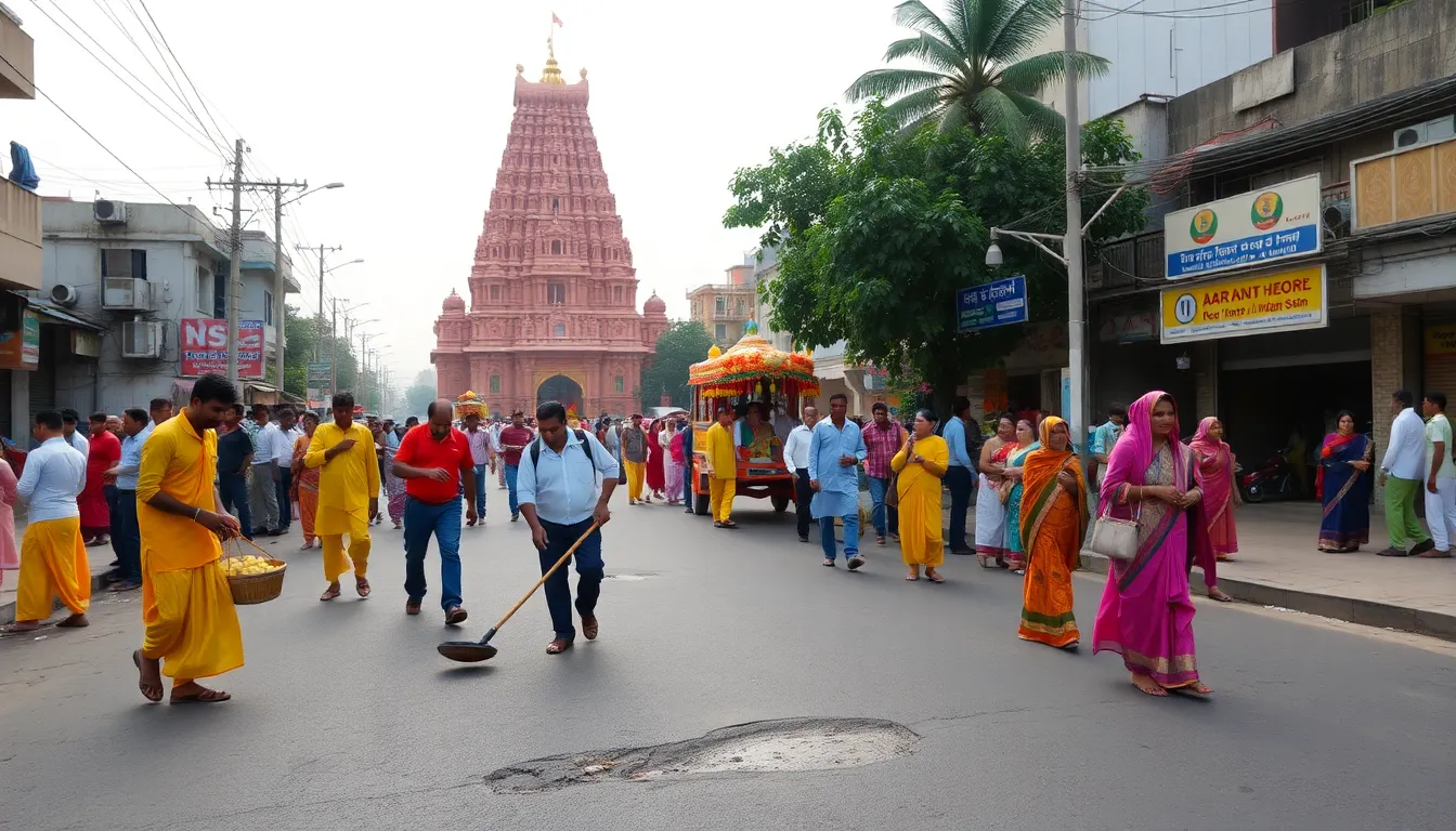 Patan Prepares for Lord Jagannath's Grand Rath Yatra