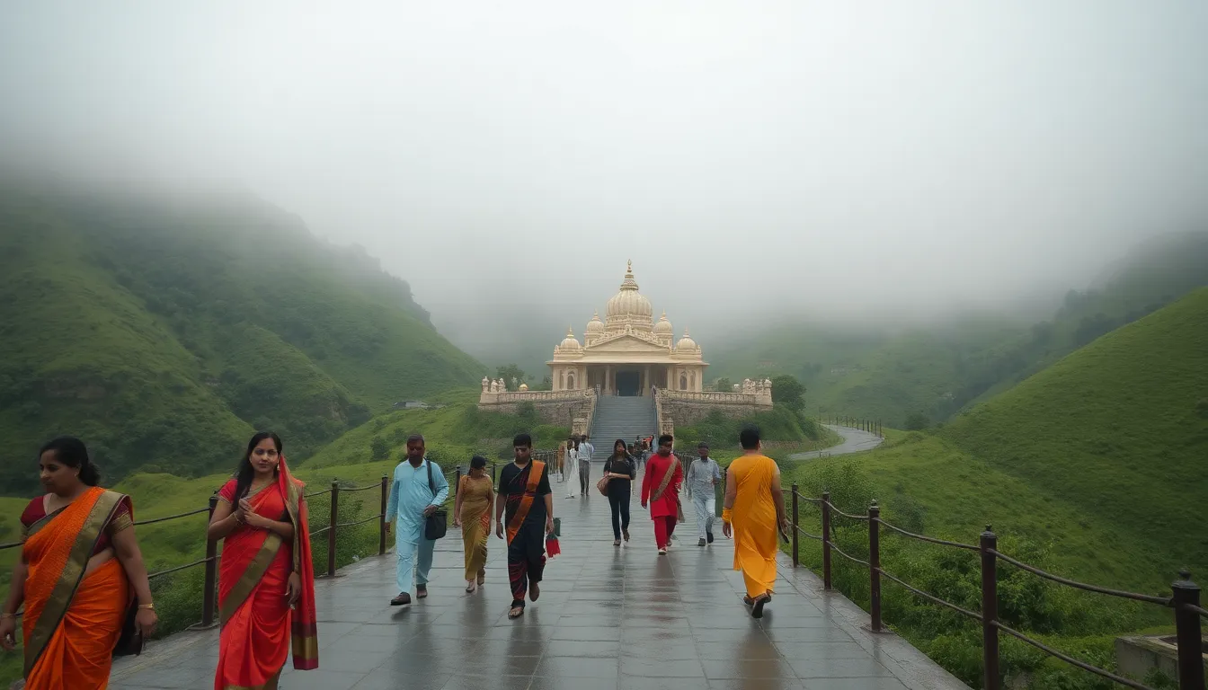 Pavagadh: A Natural Wonderland Amidst Rainy Weather