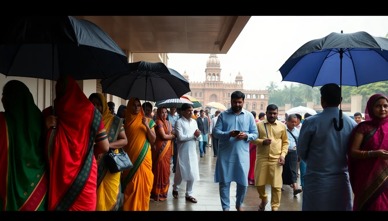 Peaceful Voting in Patan District for 232 Gram Panchayat Elections