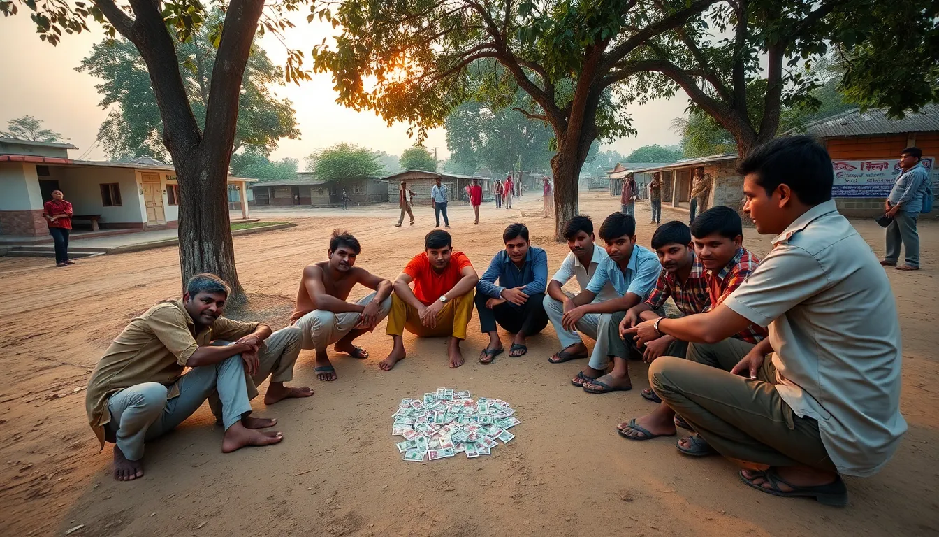 Police Arrest Ten Gamblers in Vadgam's Manpura Village