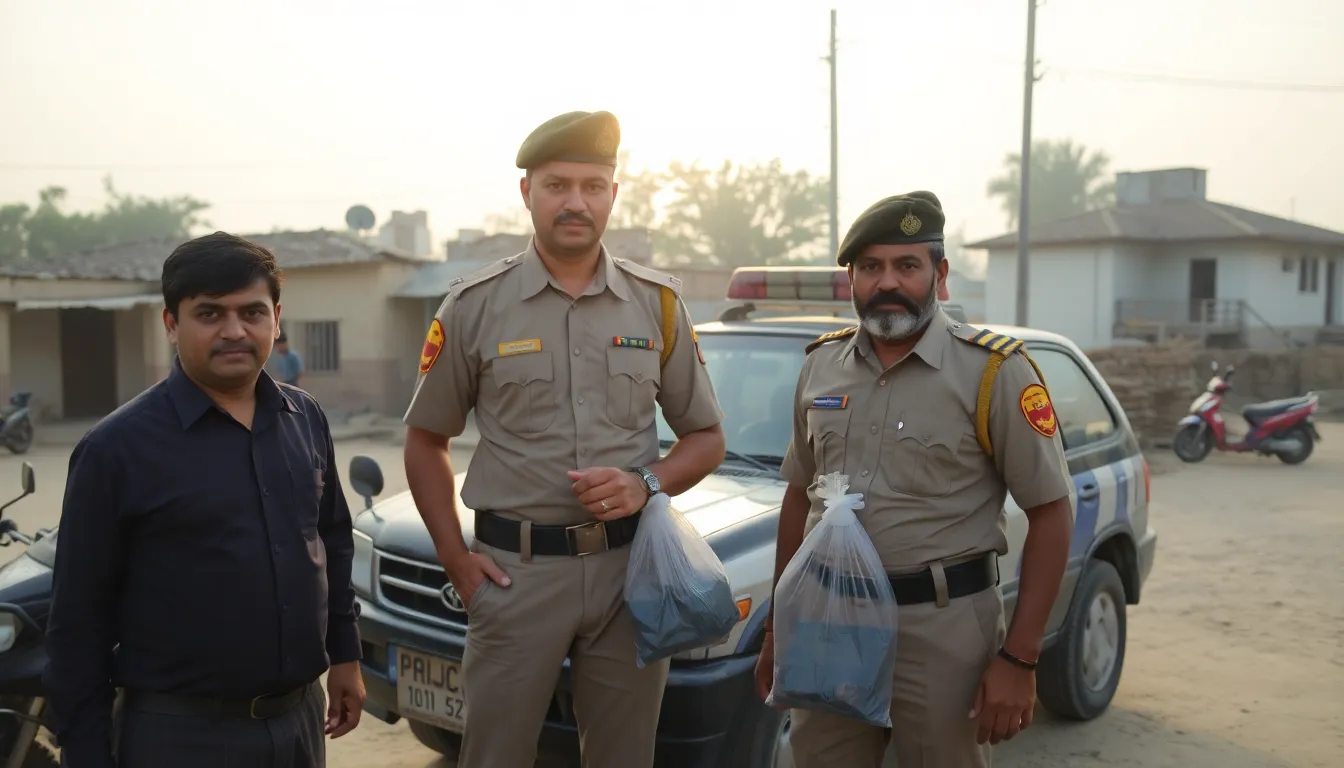 Police Arrest Two for Stealing Motorcycle Batteries in Sami