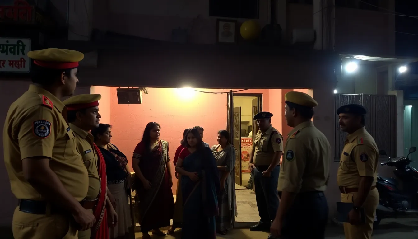 Police Bust Brothel in Patan Under Guest House