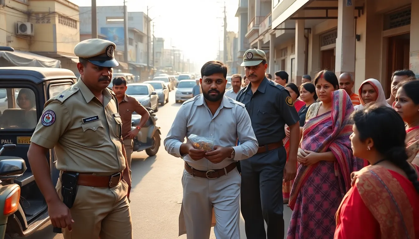Police in Godhra Arrest Suspect with Stolen Gold and Cash