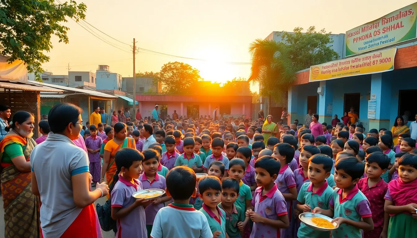 Positive Changes in Children's Health Under Chief Minister's Nutritional Scheme in Ahmedabad