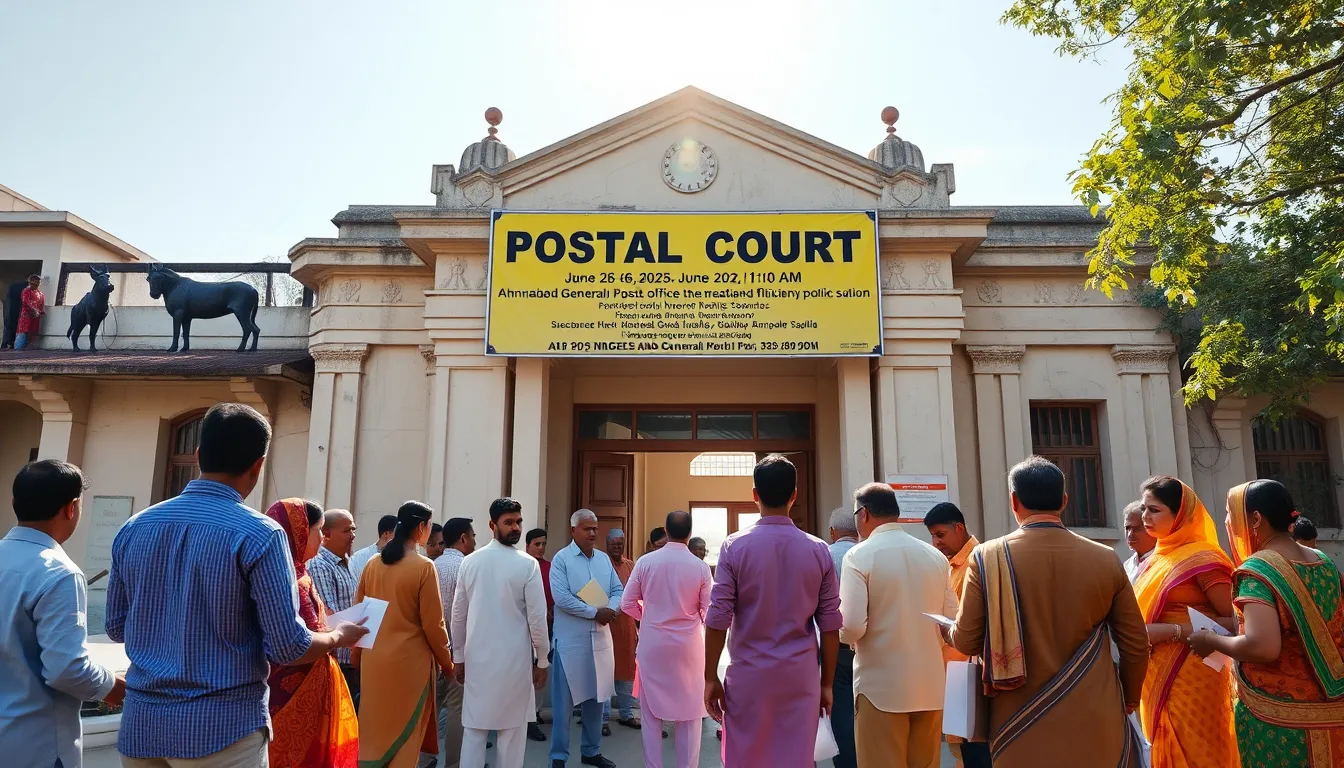 Postal Court to Address Complaints at Ahmedabad GPO