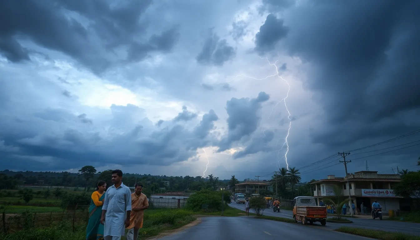 Rain Brings Relief After Heatwave in Anand and Nadiad