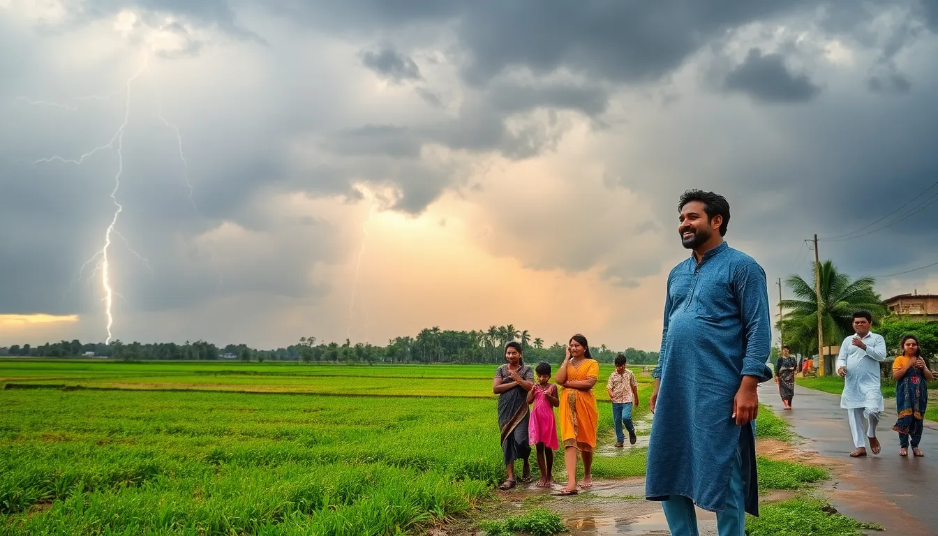 Rain Brings Relief to Anand and Nadiad After Scorching Heat