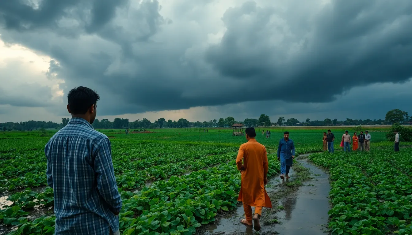 Rainy Weather Continues in Banaskantha District