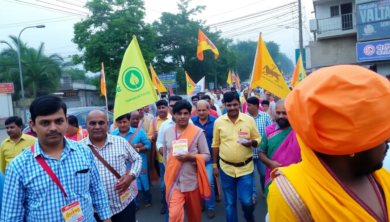 Rally Held in Deesa for Electricity Safety Week