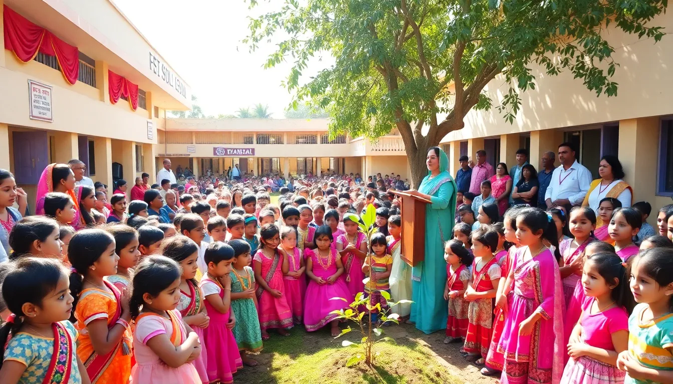School Entrance Ceremony Celebrated at Hansol Primary School