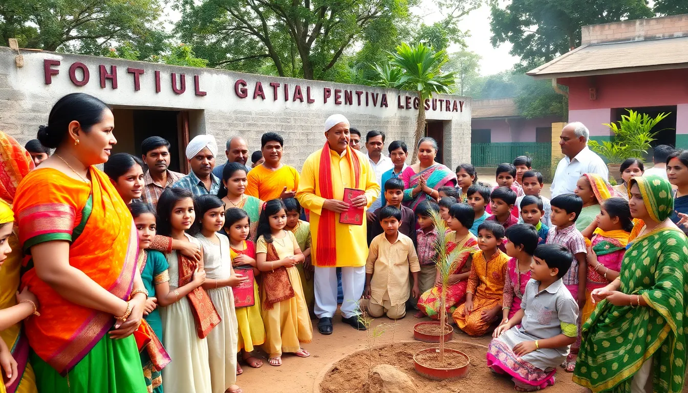 School Entrance Festival: A Celebration of Education in Gujarat