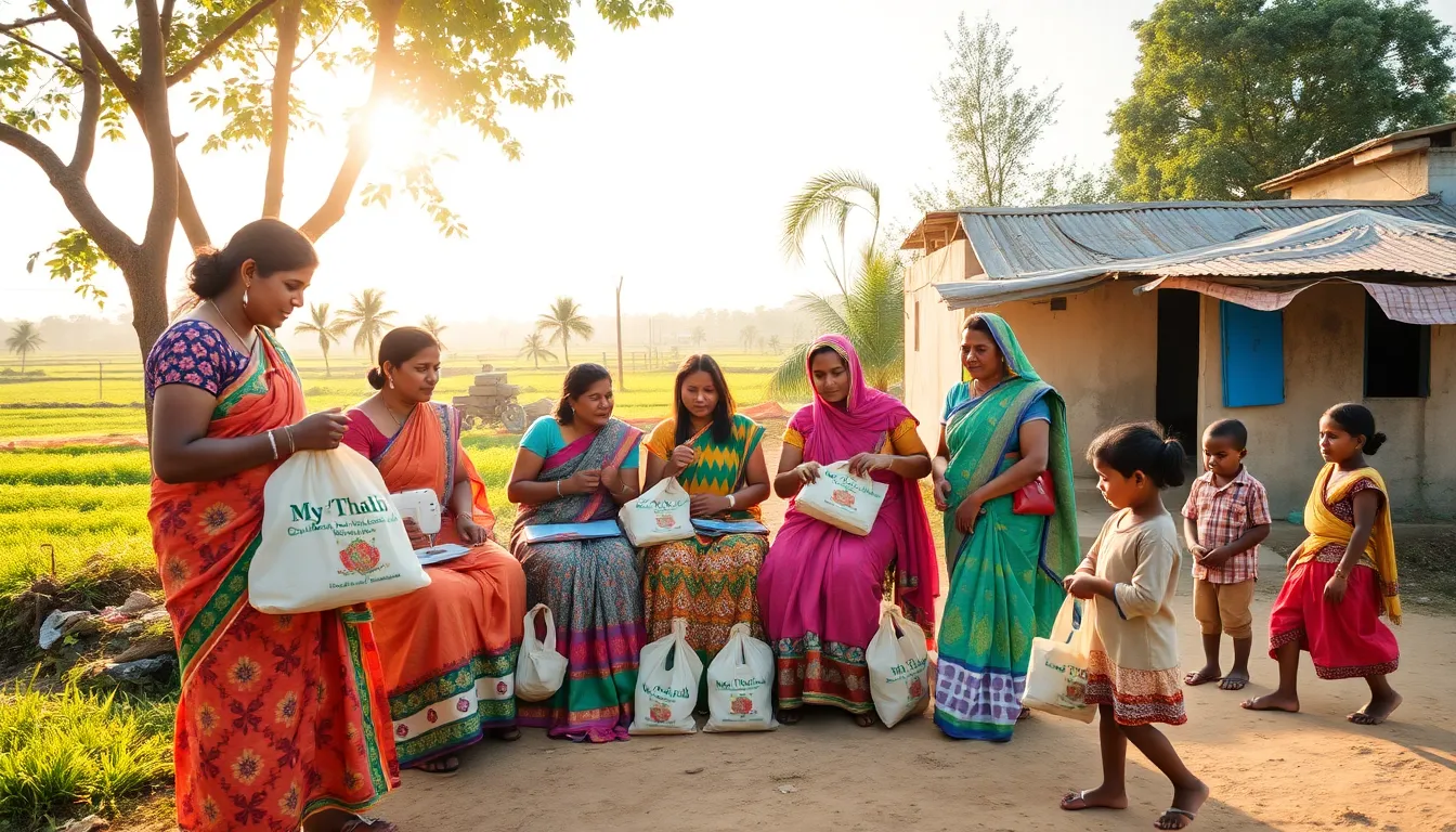 Sisters of Self-Help Groups Lead Plastic-Free Campaign in Gujarat