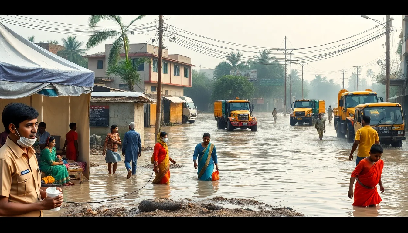 Surat Responds to Flooding with Medical Teams and Relief Efforts