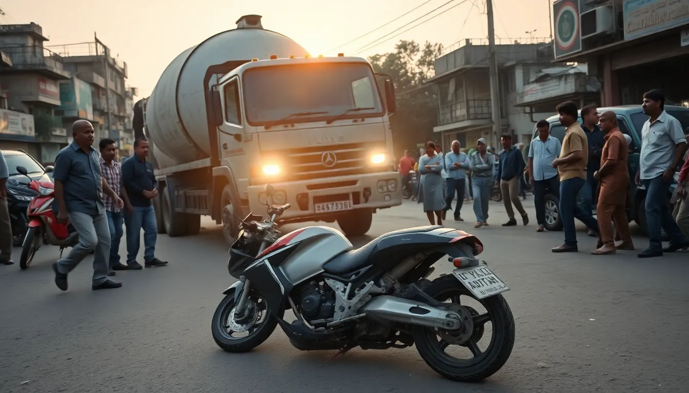 Teacher Killed by Truck in Vastral, Ahmedabad