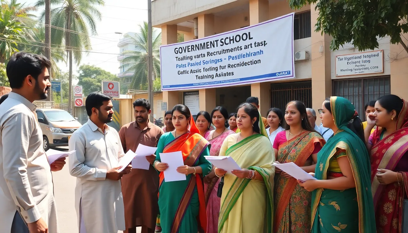 Teaching Assistant Recruitment for Government and Non-Government Schools in Gujarat