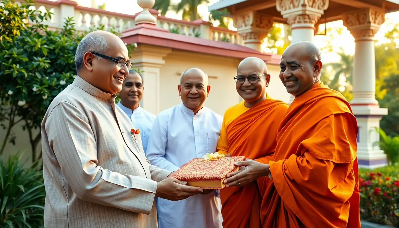 Thai Buddhist Leader's Visit to Gujarat: A Step Towards Cultural Unity