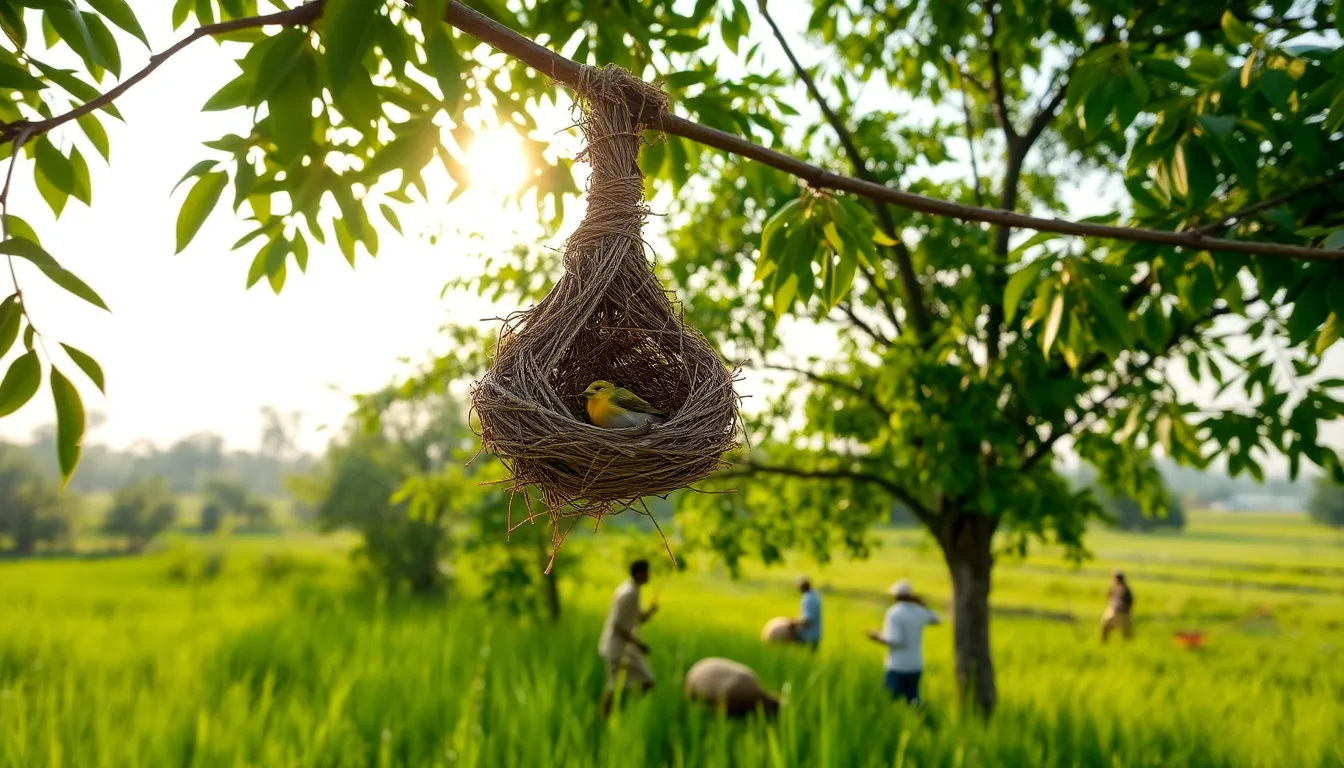The Amazing Architecture of Weaver Birds