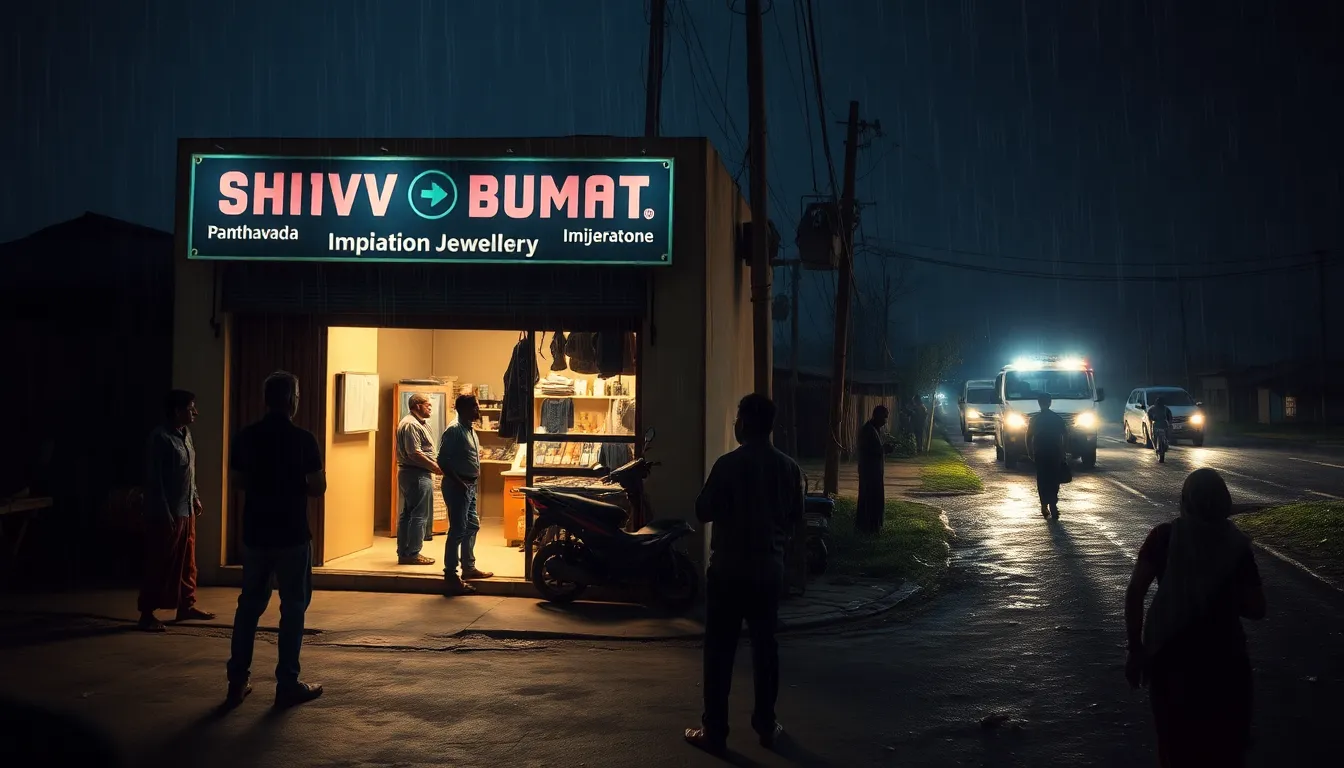 Thieves Strike Imitation Jewellery Shop in Panthavada