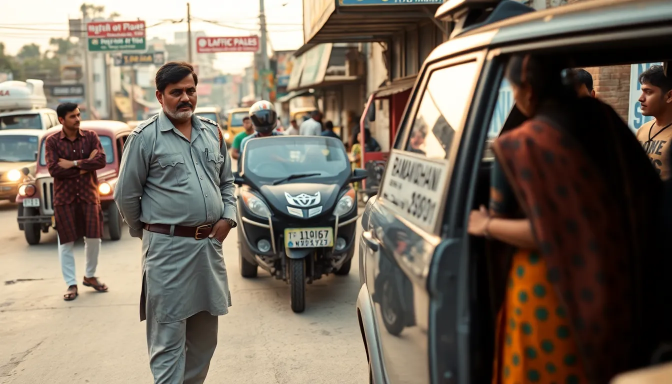 Traffic Rule Violations in Deesa: New Craze for Non-Standard Number Plates