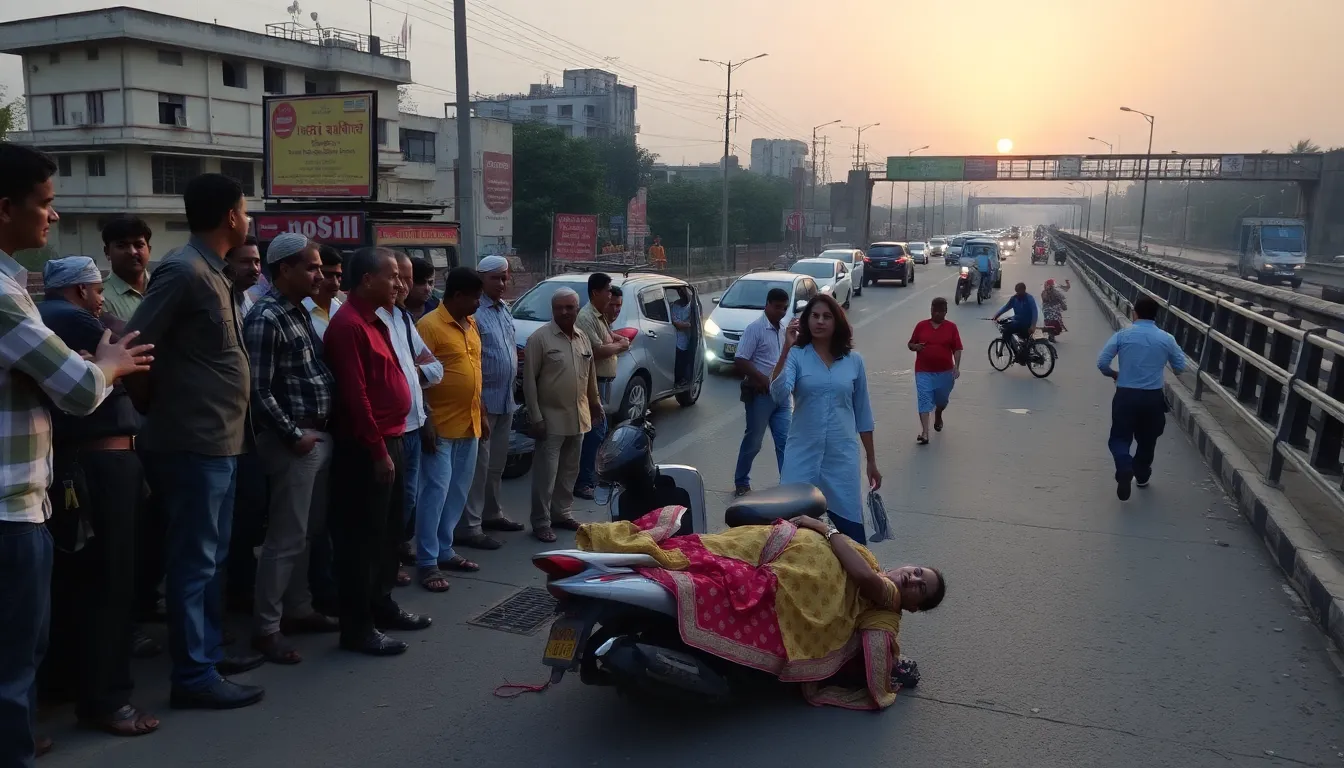Tragic Accident Claims Lives of Couple in Vadodara