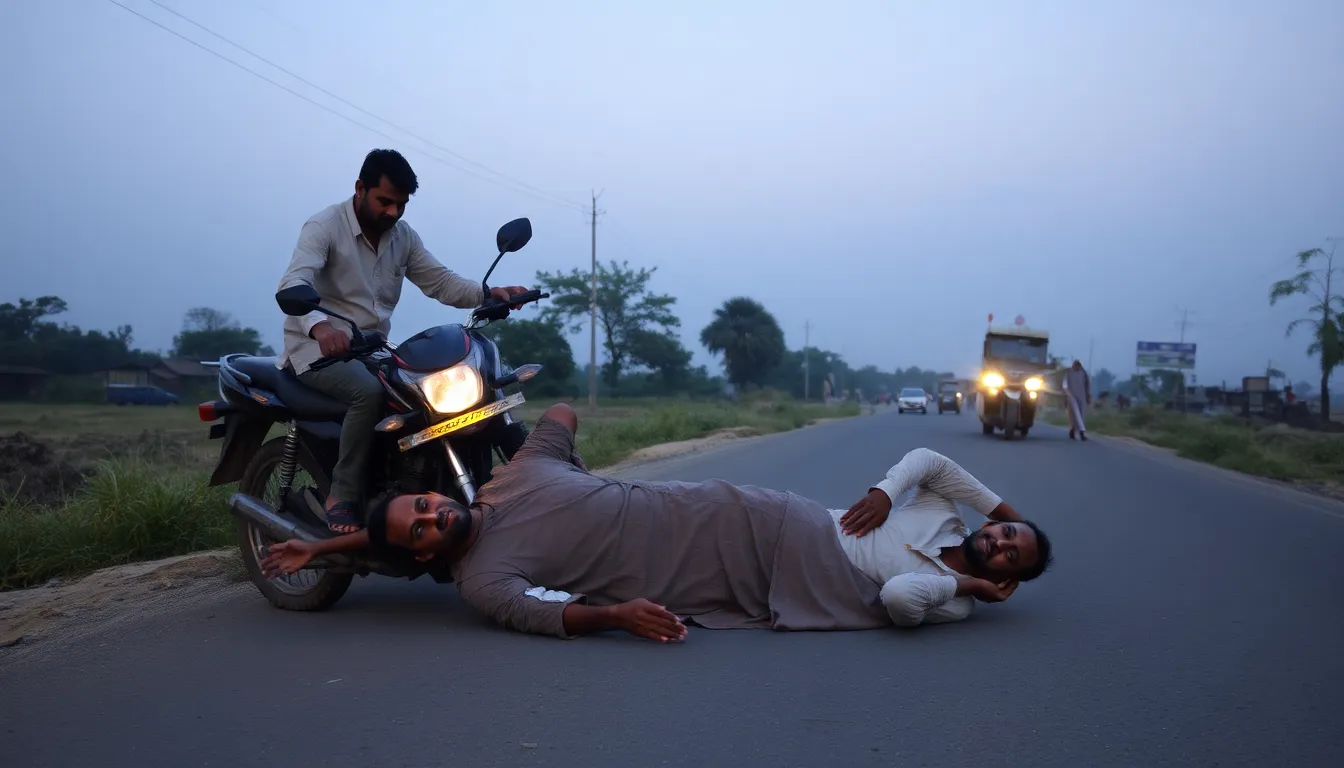 Tragic Accident Near Kalol: One Dead, Another Injured