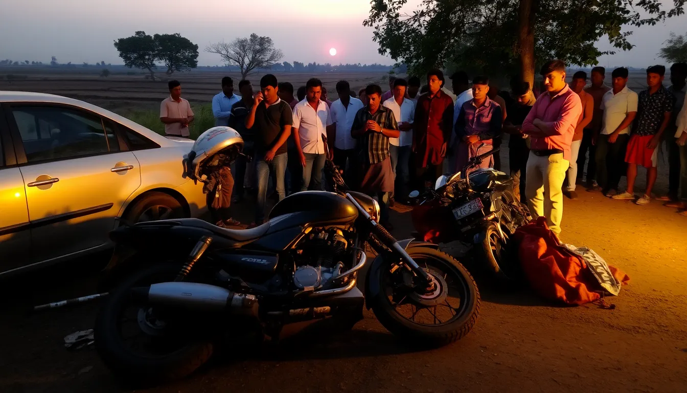 Tragic Accident on Theravada to Javal Road Claims Biker's Life