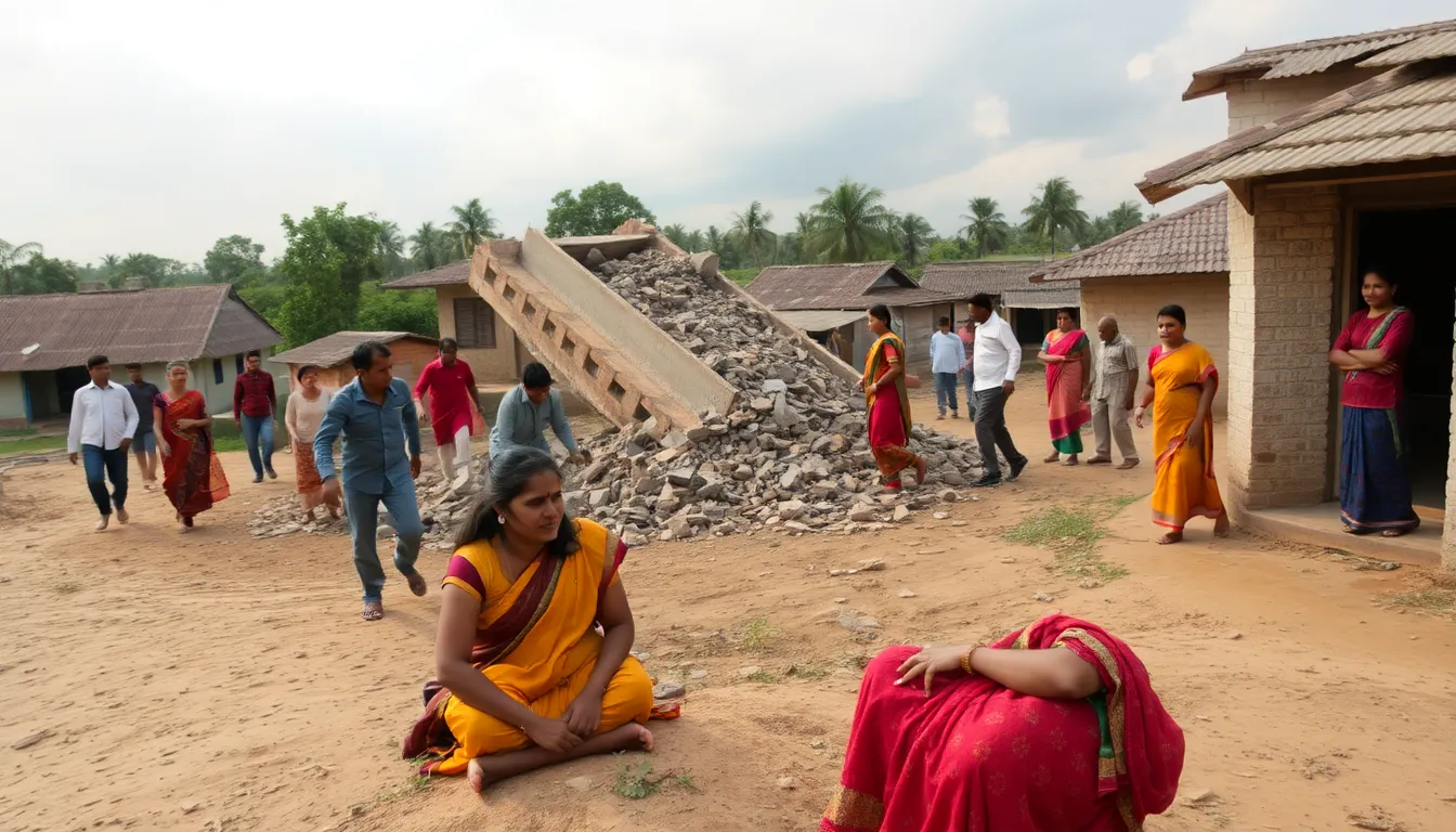 Tragic Collapse in Deva Talpad Village Claims Two Lives
