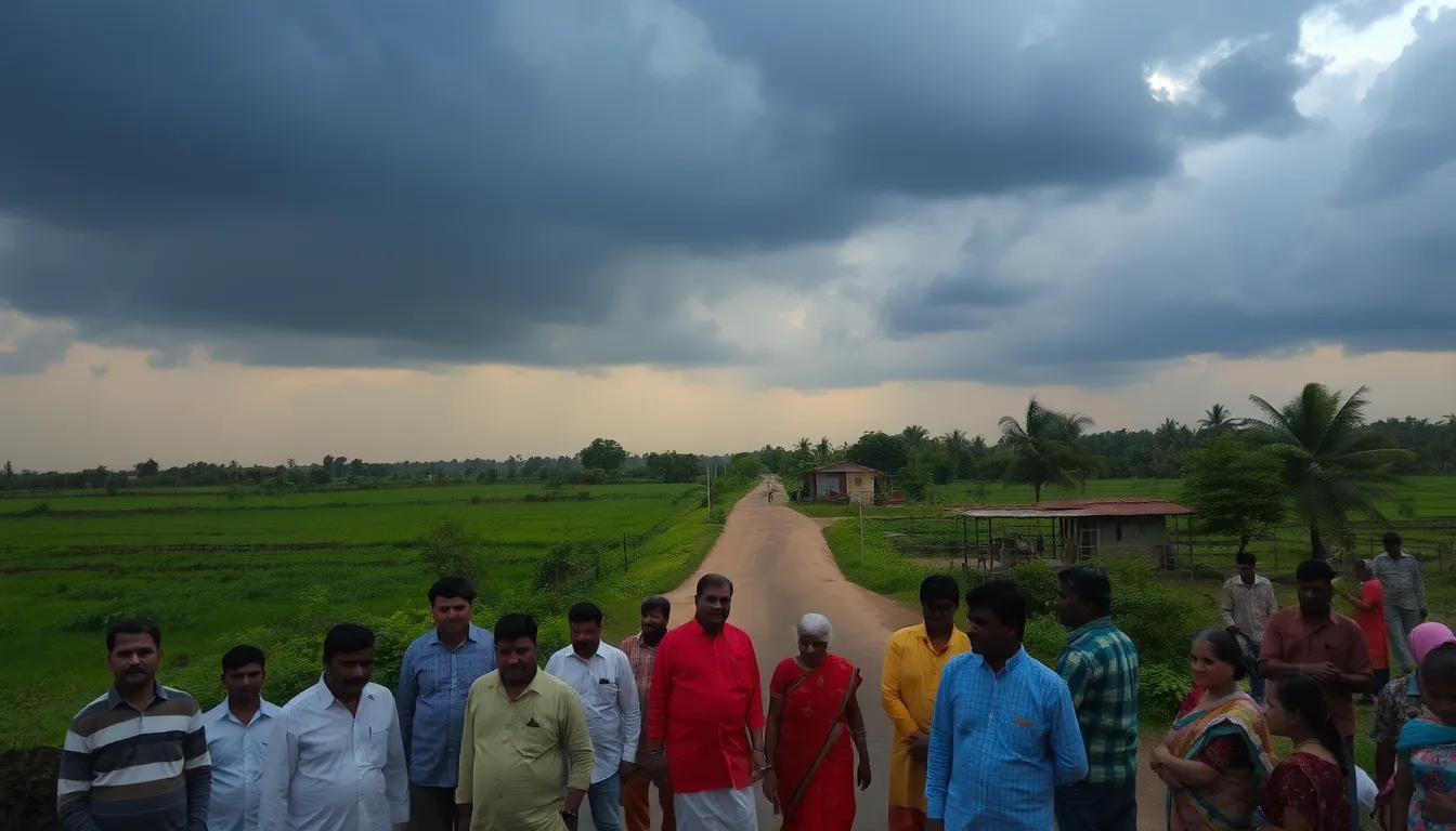 Tragic Death of Kalol Village Sarpanch Due to Lightning Strike
