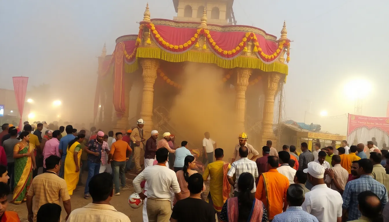 Tragic Incident at Ramdev Pir Festival in Porbandar