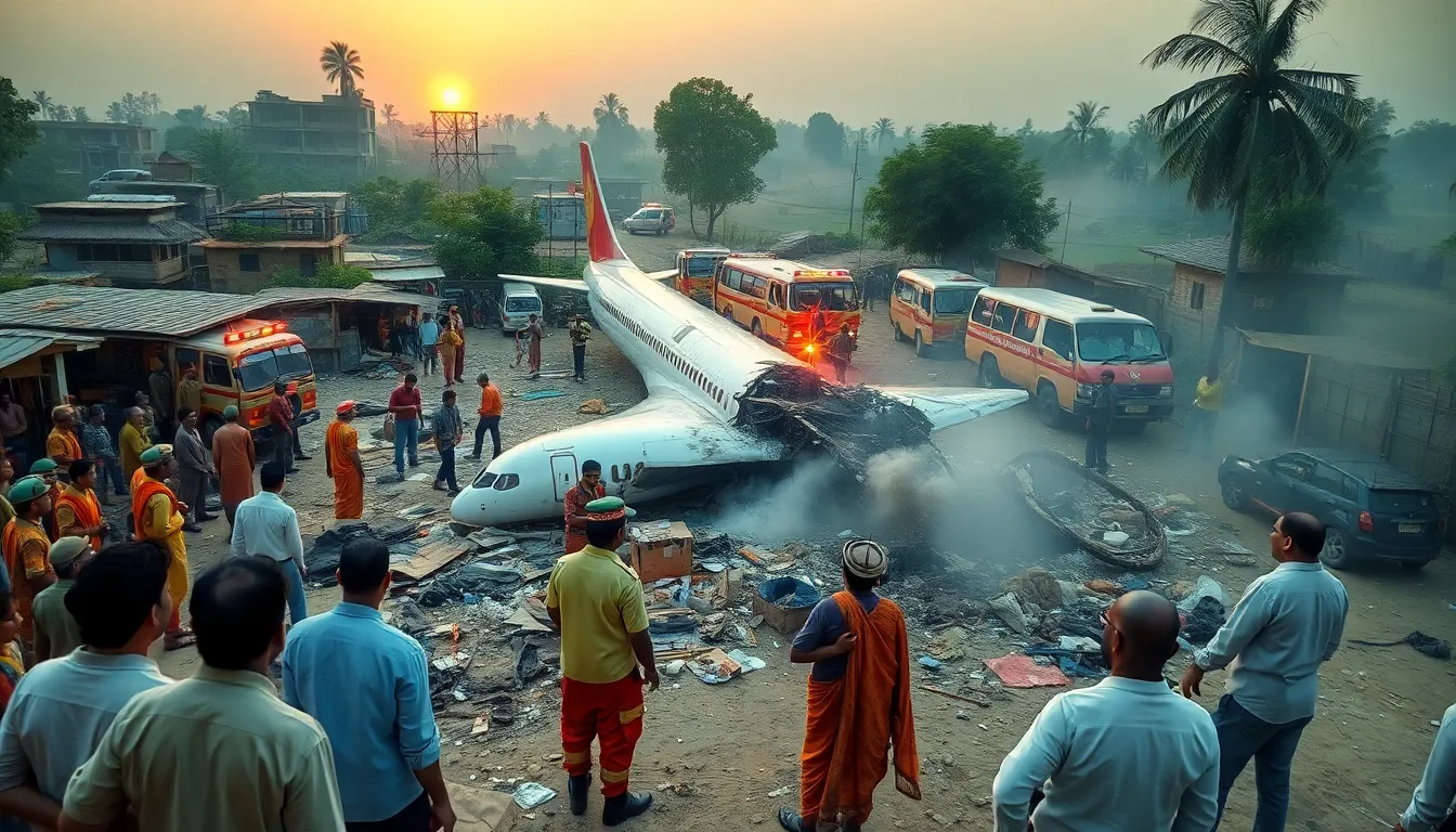 Tragic Plane Crash in Ahmedabad Claims 241 Lives