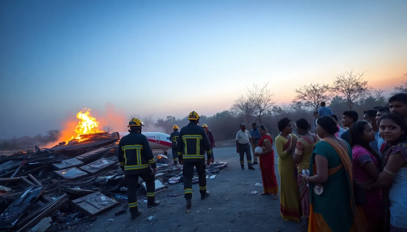 Tragic Plane Crash in Ahmedabad Claims 265 Lives