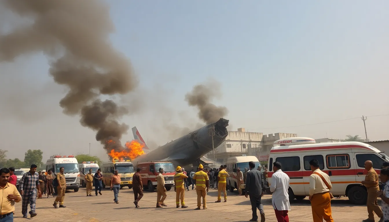 Tragic Plane Crash in Ahmedabad Claims Life of Former Gujarat CM Vijay Rupani