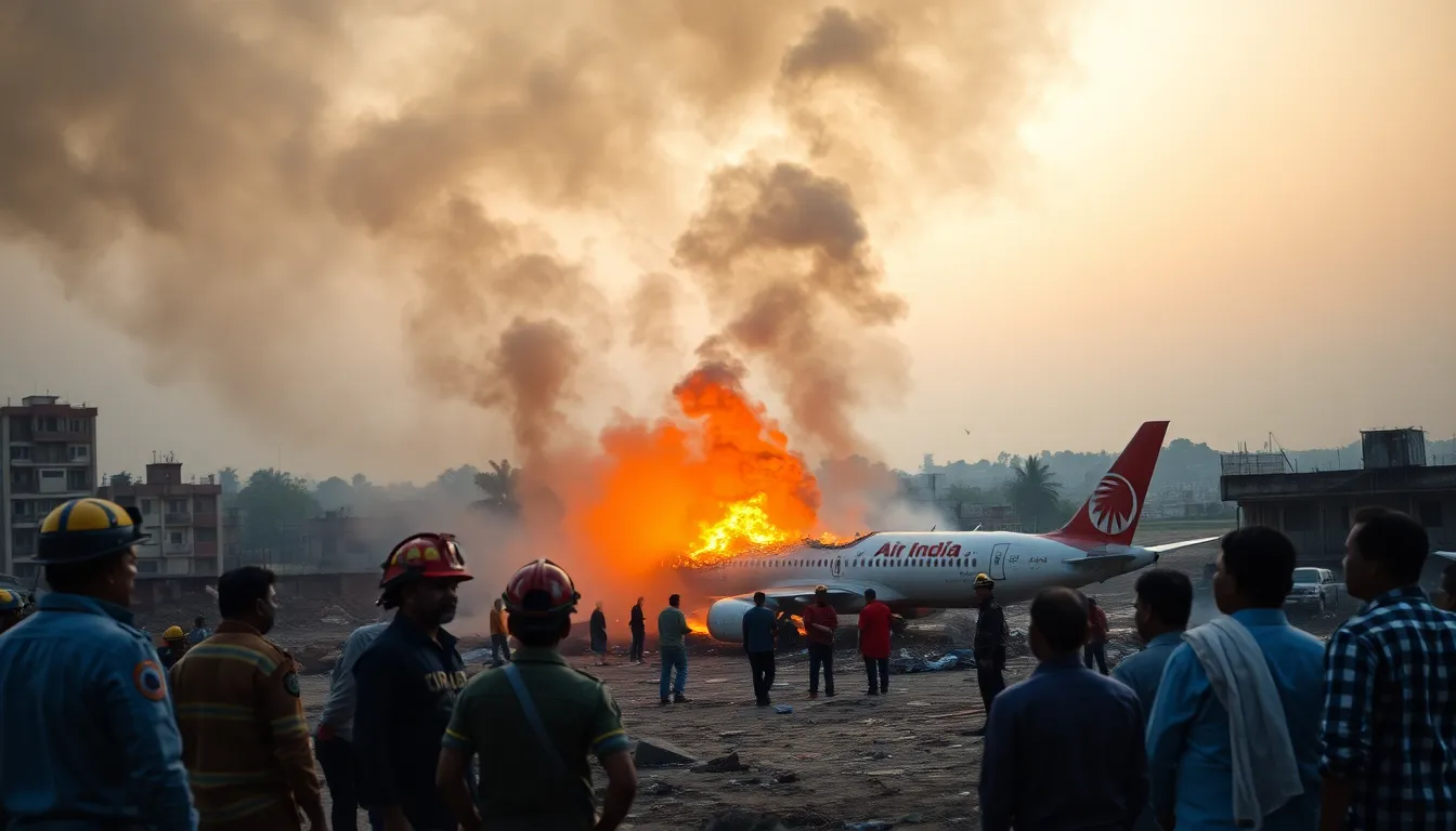 Tragic Plane Crash in Ahmedabad Claims Lives, Including Bollywood Actor's Family Friend