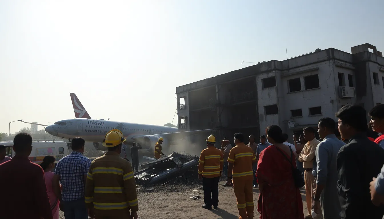Tragic Plane Crash in Ahmedabad Claims Lives of 241 Passengers