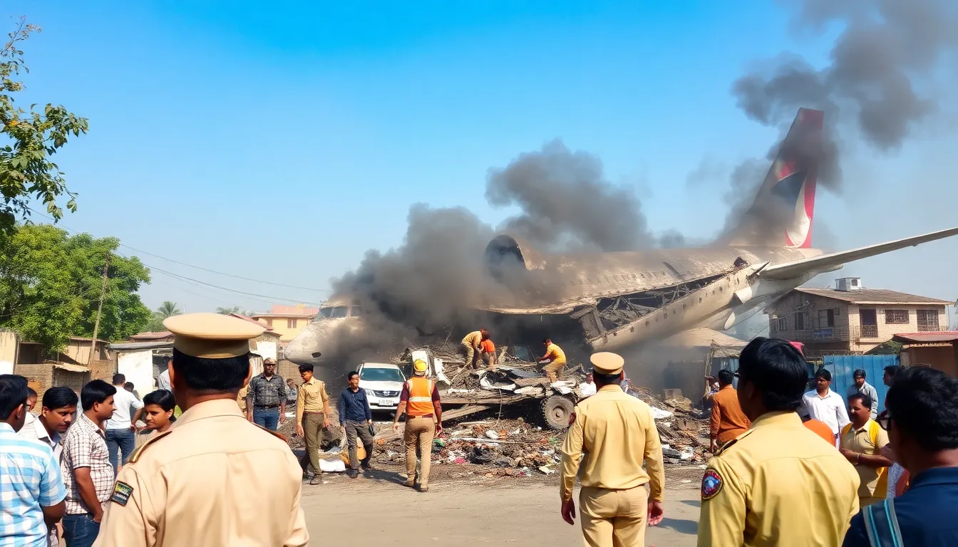 Tragic Plane Crash in Ahmedabad Claims Many Lives