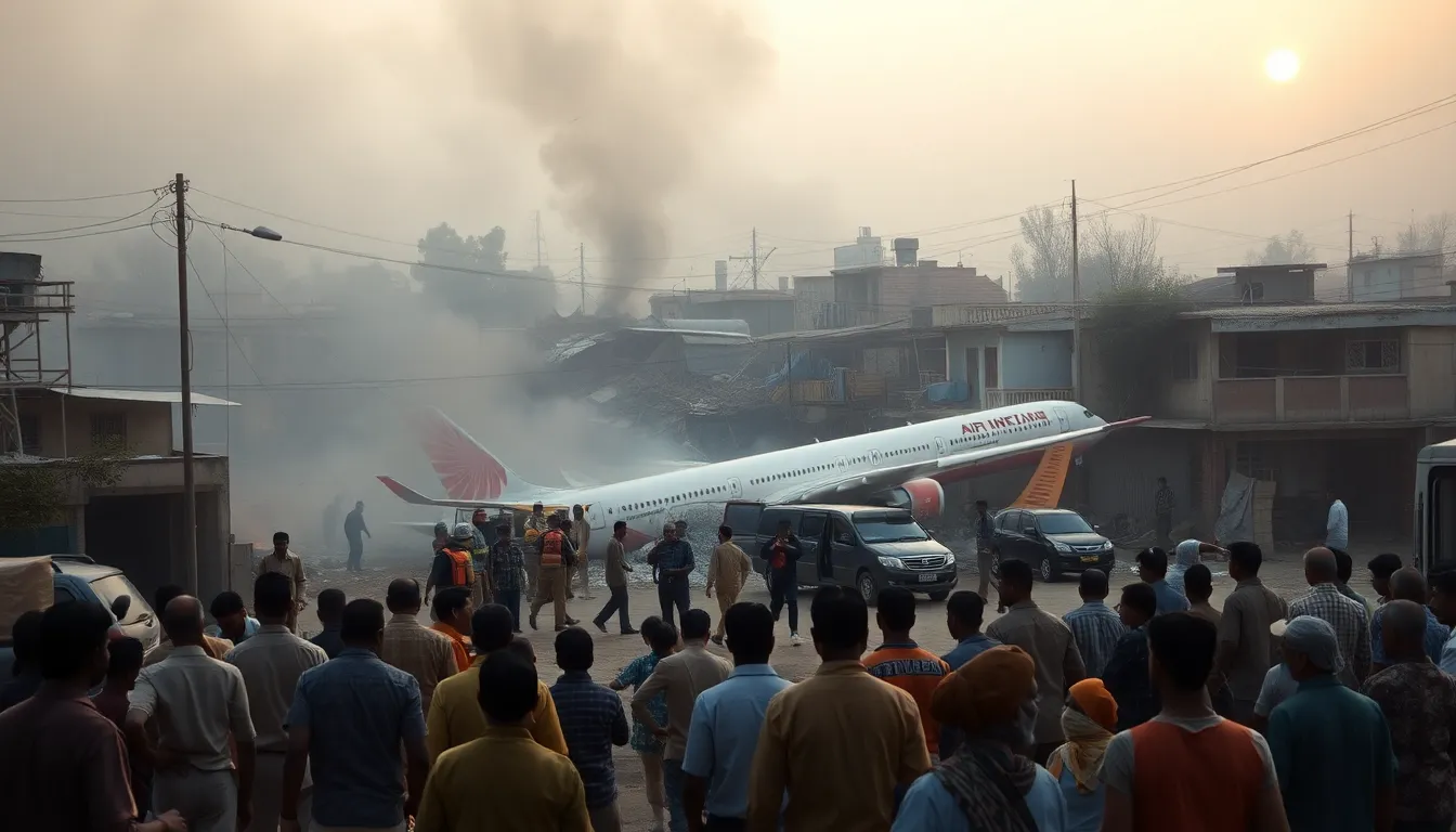 Tragic Plane Crash in Ahmedabad Claims Over 240 Lives