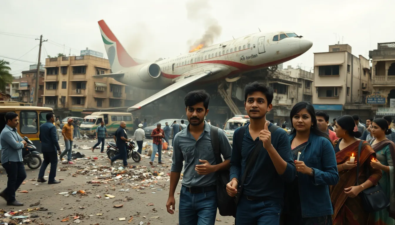 Tragic Plane Crash in Ahmedabad: Student Witness Shares Experience