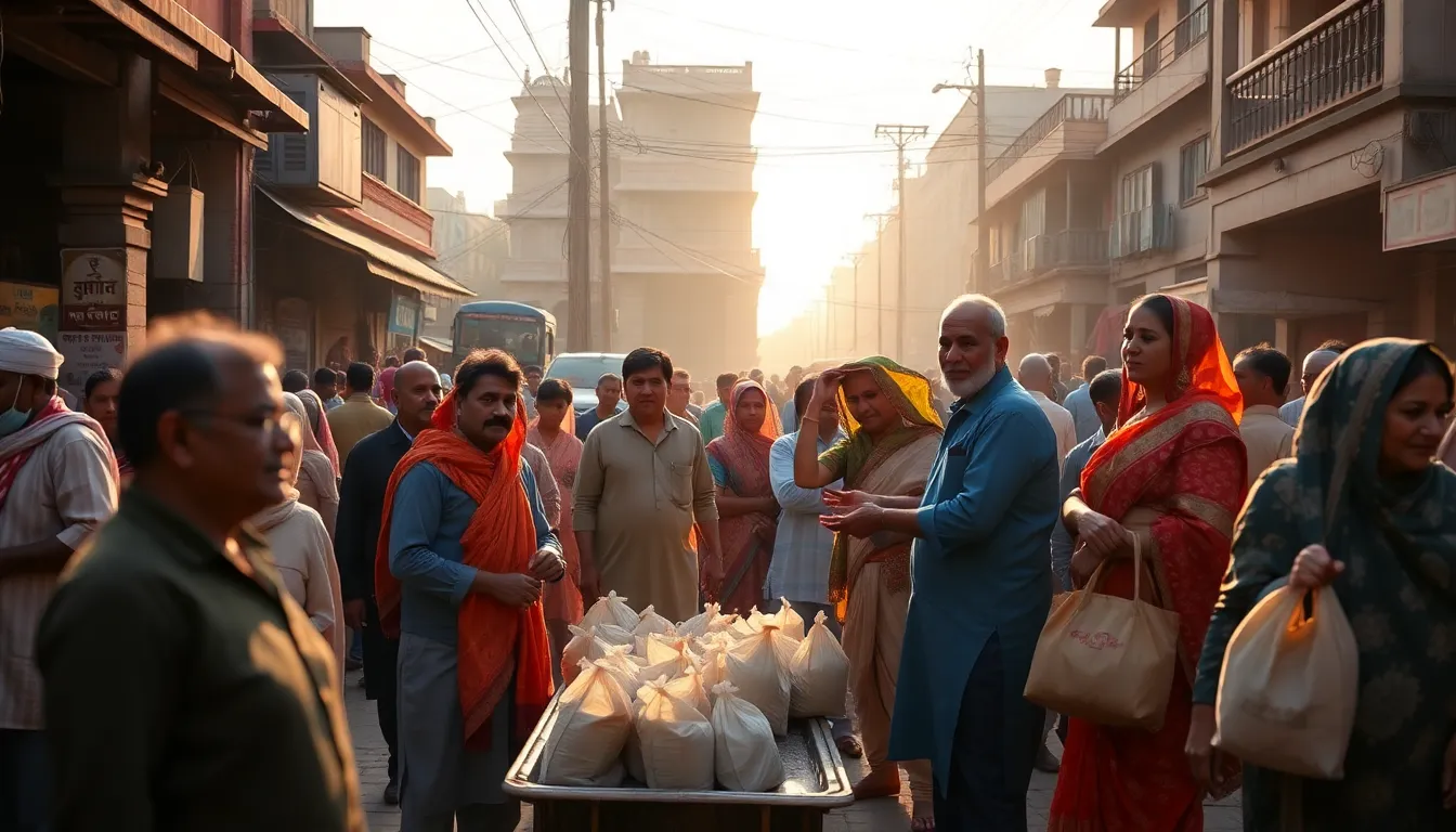 Trimandir Seva Group Feeds Over 10,000 Needy People in Patan