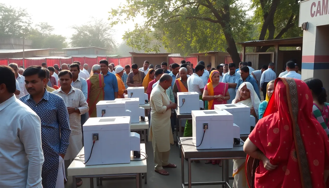 Voter Turnout in Kadi and Visavadar Elections Reaches 57.90% and 56.89%